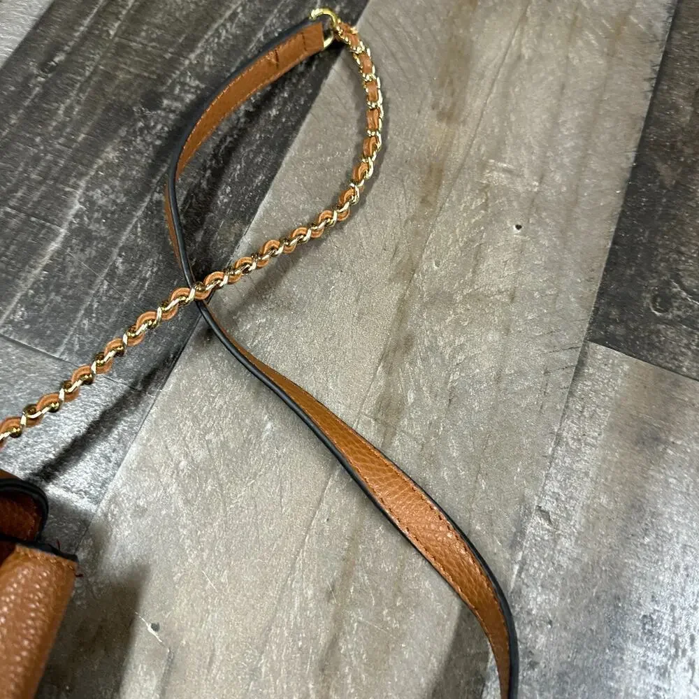 Steve‎ Madden Backpack Purse Brown with logo Imprint Texture